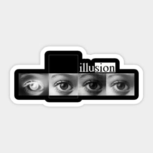 ILLUSION Sticker